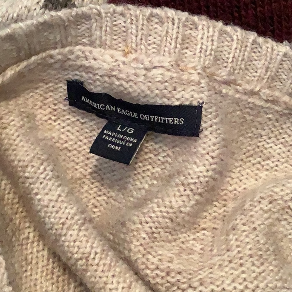 Geometric Pattern Sweater By American Eagle Outfi… - image 6